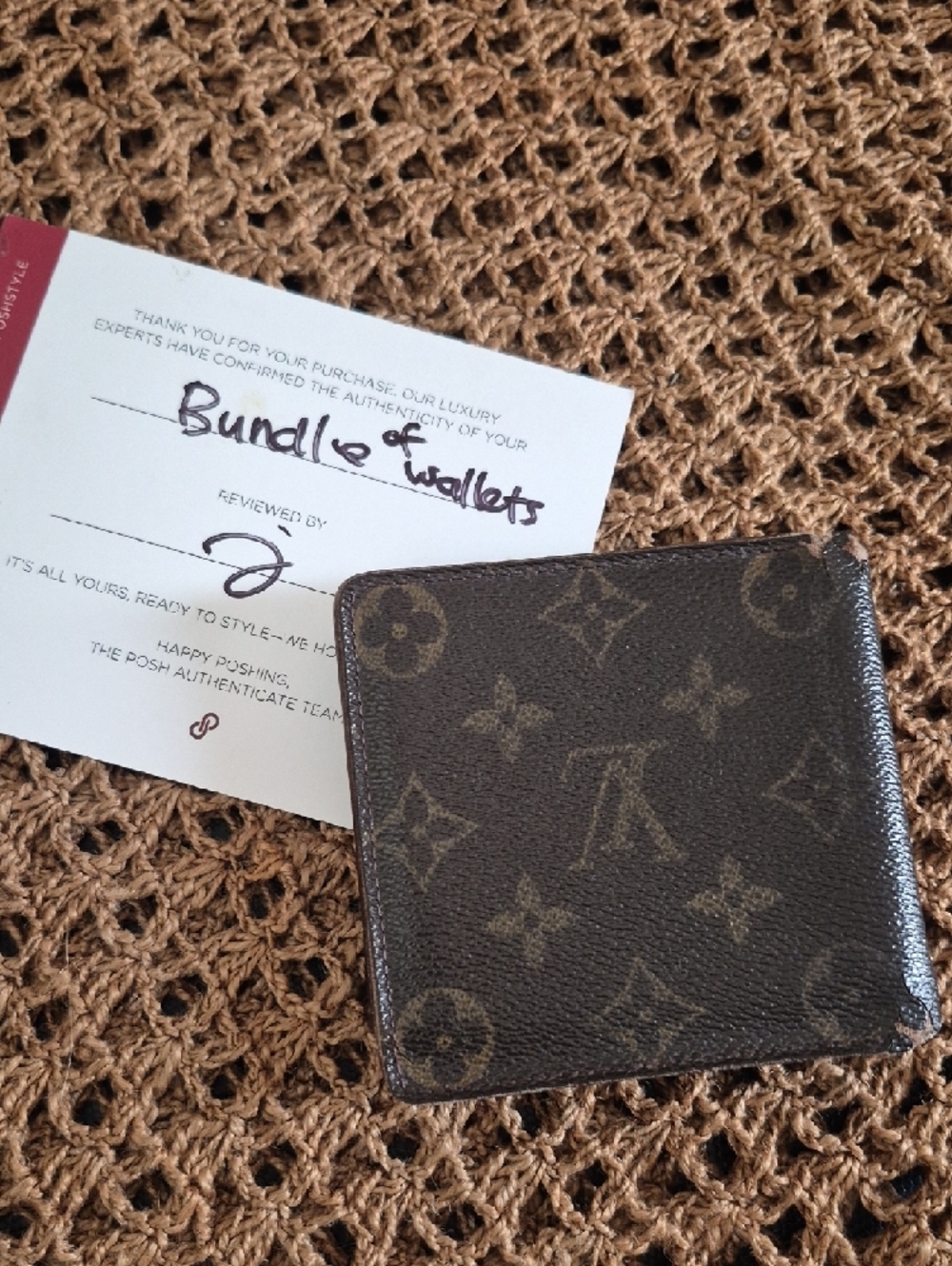 Louis Vuitton Monogram Canvas Bi-fold Wallet - Picture 8 of 8